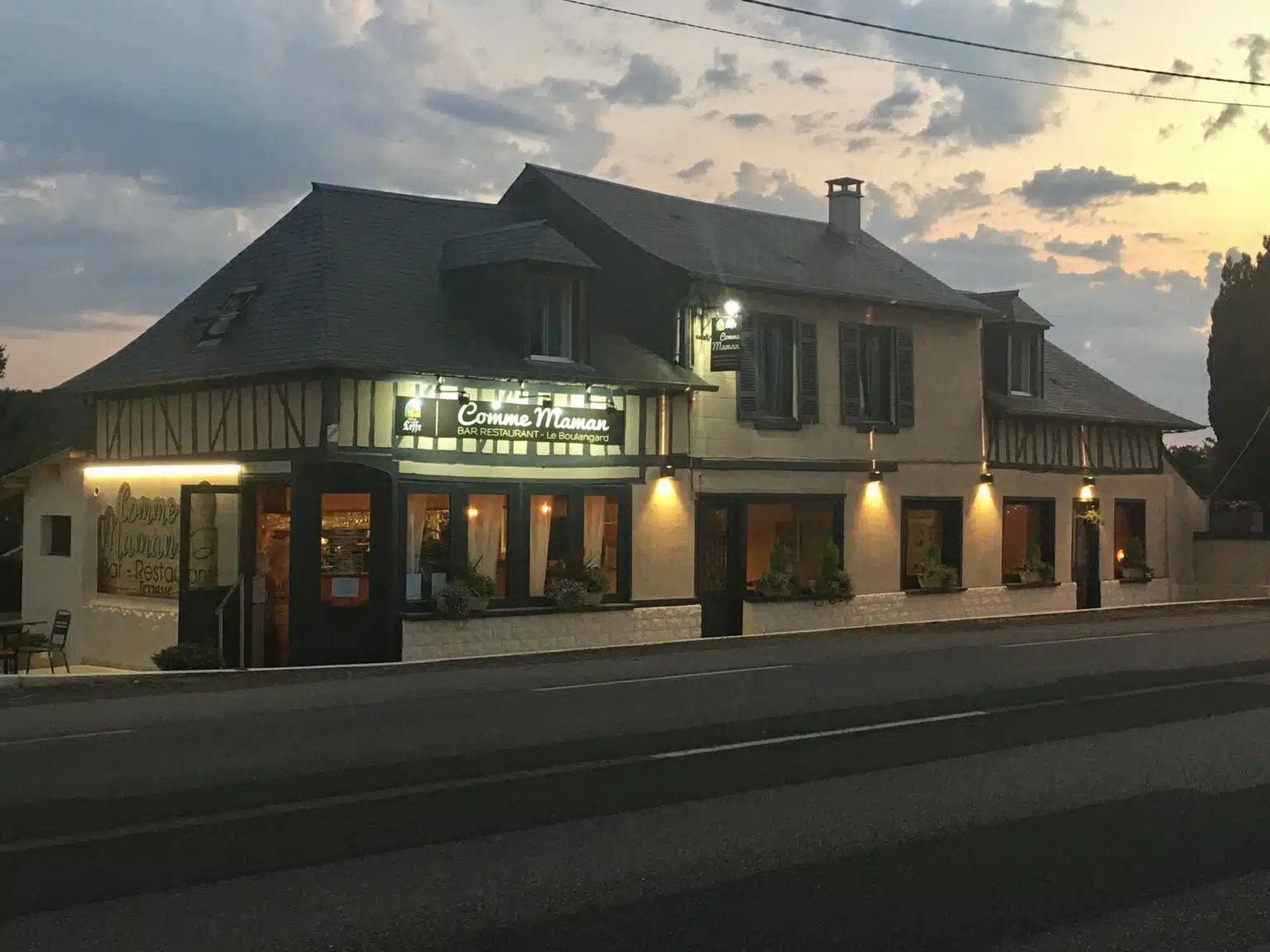 La longère normande du restaurant